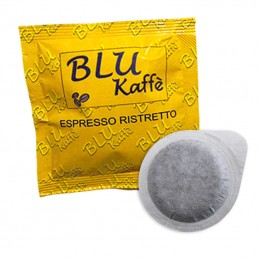 50 Cialde Caffè Ristretto BLU KAFFÈ Filtro Carta ESE 44 mm