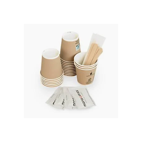Kit 50 pz Accessori Caffè - Bicchieri Palette e Zucchero